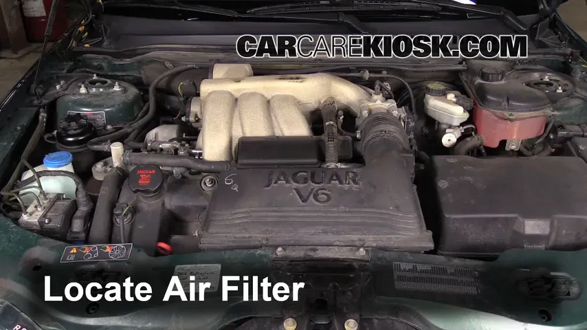 2005 Jaguar X-Type 3.0L V6 Sedan Filtro de aire (motor) Cambio